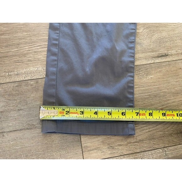 BirdDogs Mens 34x32 Gray Chino lined Performance Golf Tapered Pants - Picture 6 of 8